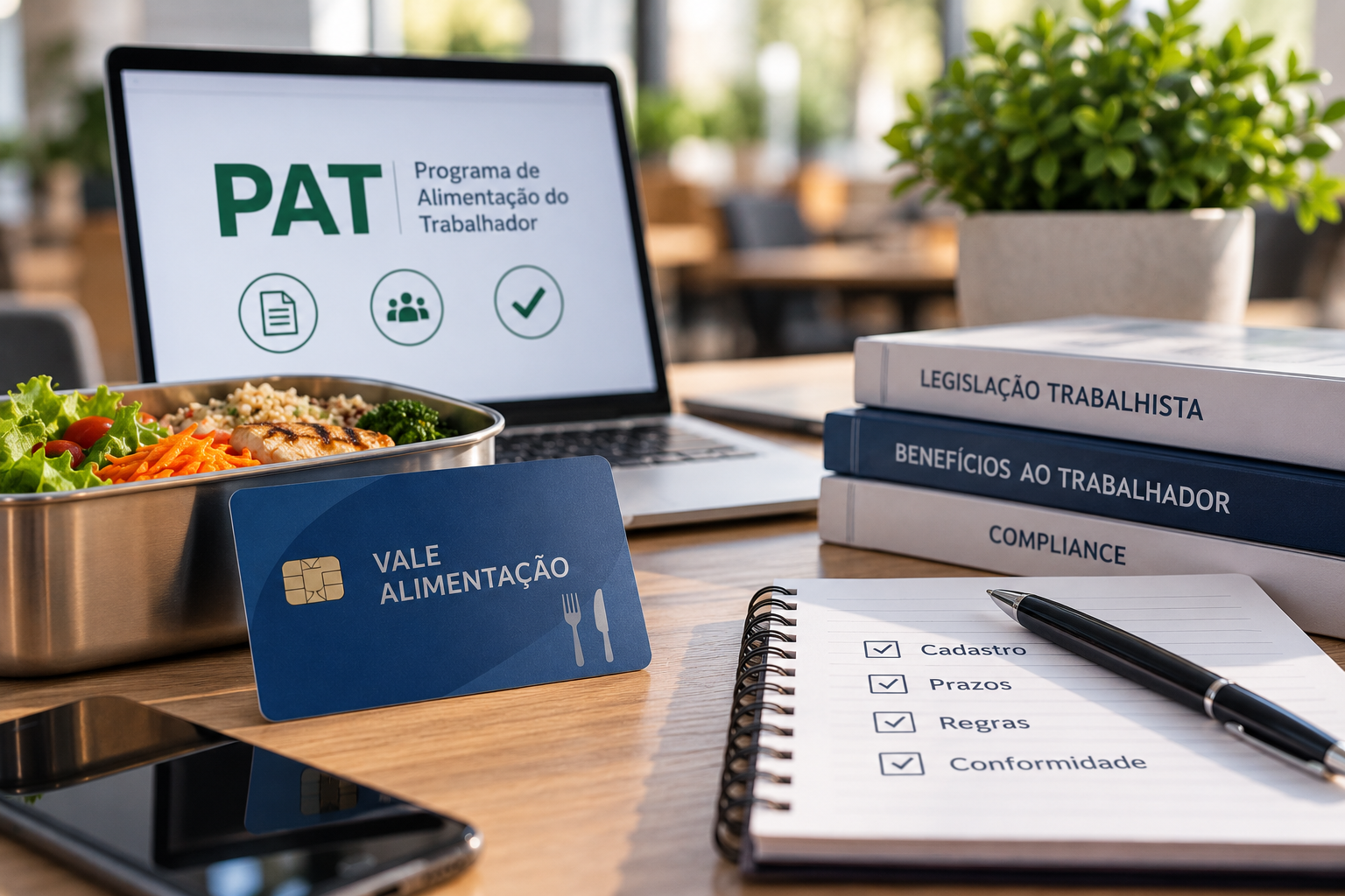 Empresa que participa do vale-alimentação precisa fazer novo cadastro? Entenda as regras do PAT, prazos e cuidados legais.